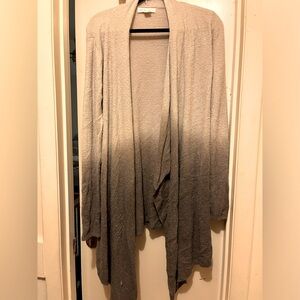 Barefoot Dreams Ombré Drape Cardigan